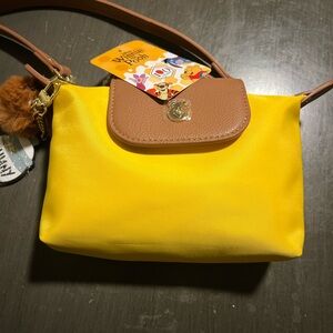 Yellow and Brown Women's Bag